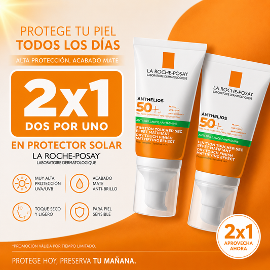 ¡2x1 en protector solar! Protege tu piel hoy | Combo 2x1☀️ La Roche-Posay